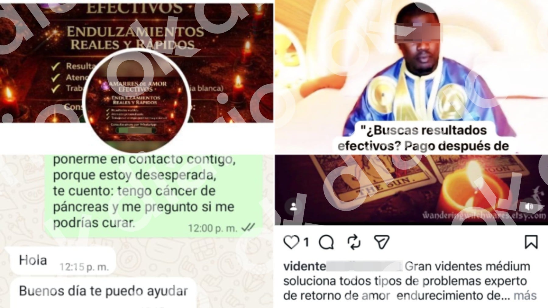 Denuncian a un santero africano de Valladolid con antecedentes policiales que se ofrece a curar el cáncer