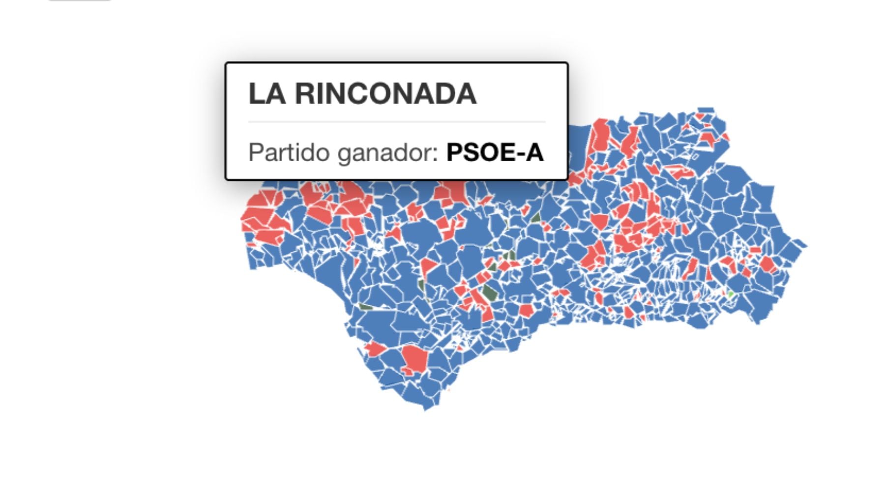 La deblace histórica del PSOE el 17-M deja a La Rinconada como el último bastión del socialismo en Sevilla