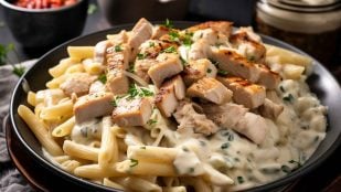 Pasta con pollo