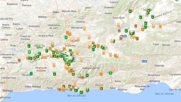 precio gasolina 20 mayo Andaluc&iacute;a