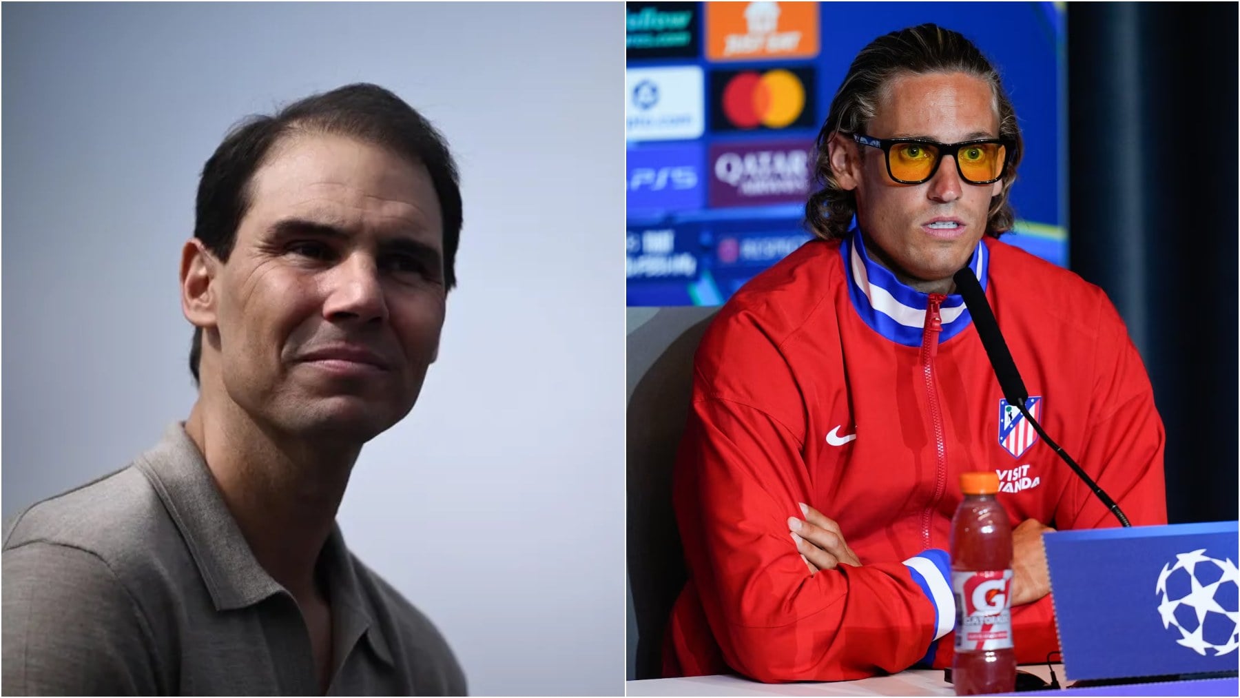 Rafa Nadal contradice a Marcos Llorente y alerta sobre los riesgos y daños de exponerse al sol