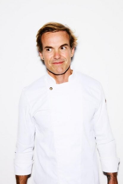 El chef posando, detox