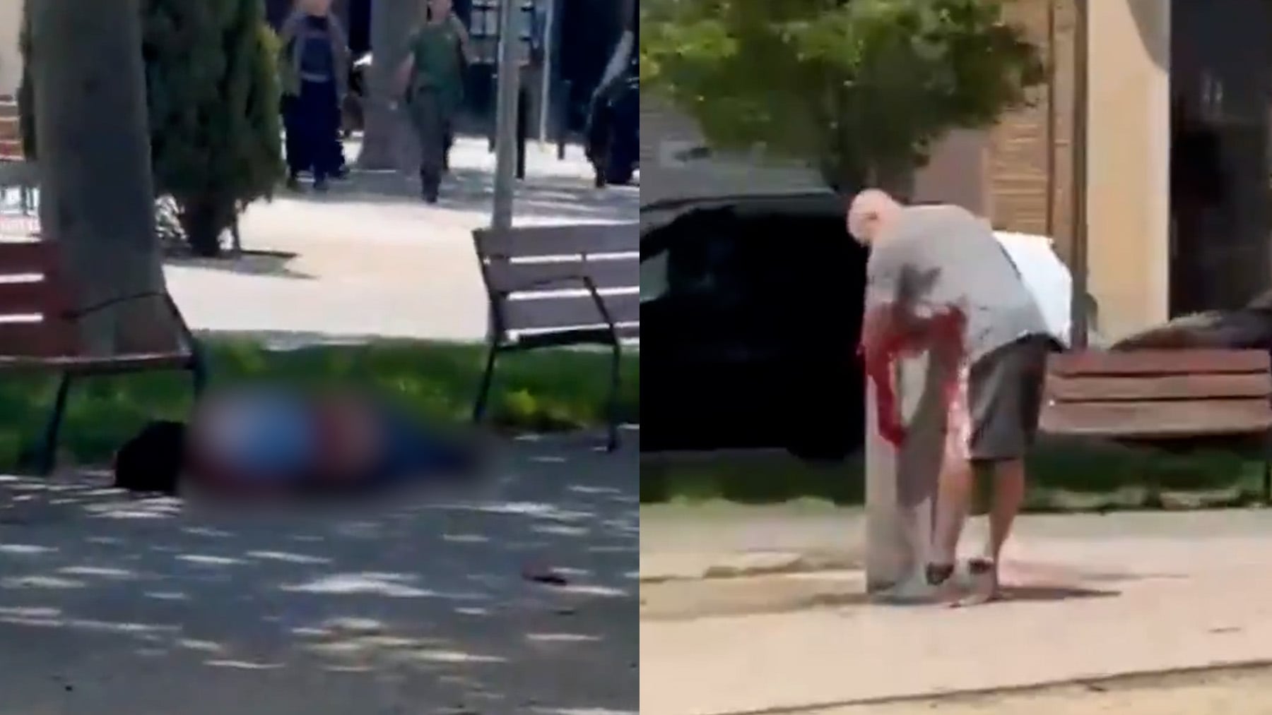 Un hombre mata a su ex pareja a puñaladas en plena calle y los vecinos intentan lincharlo en Figueras (Gerona)