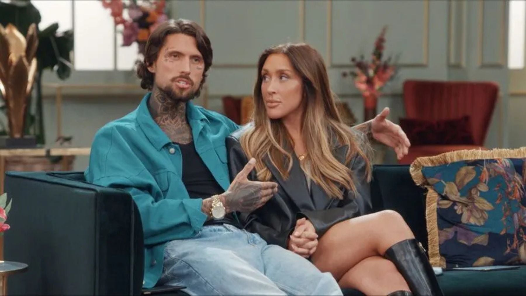 Bradley Skelly y Shona Manderson en ‘Casados a primera vista’ en Reino Unido. (Channel 4)