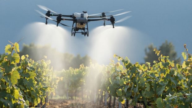 Dron plaguicidas