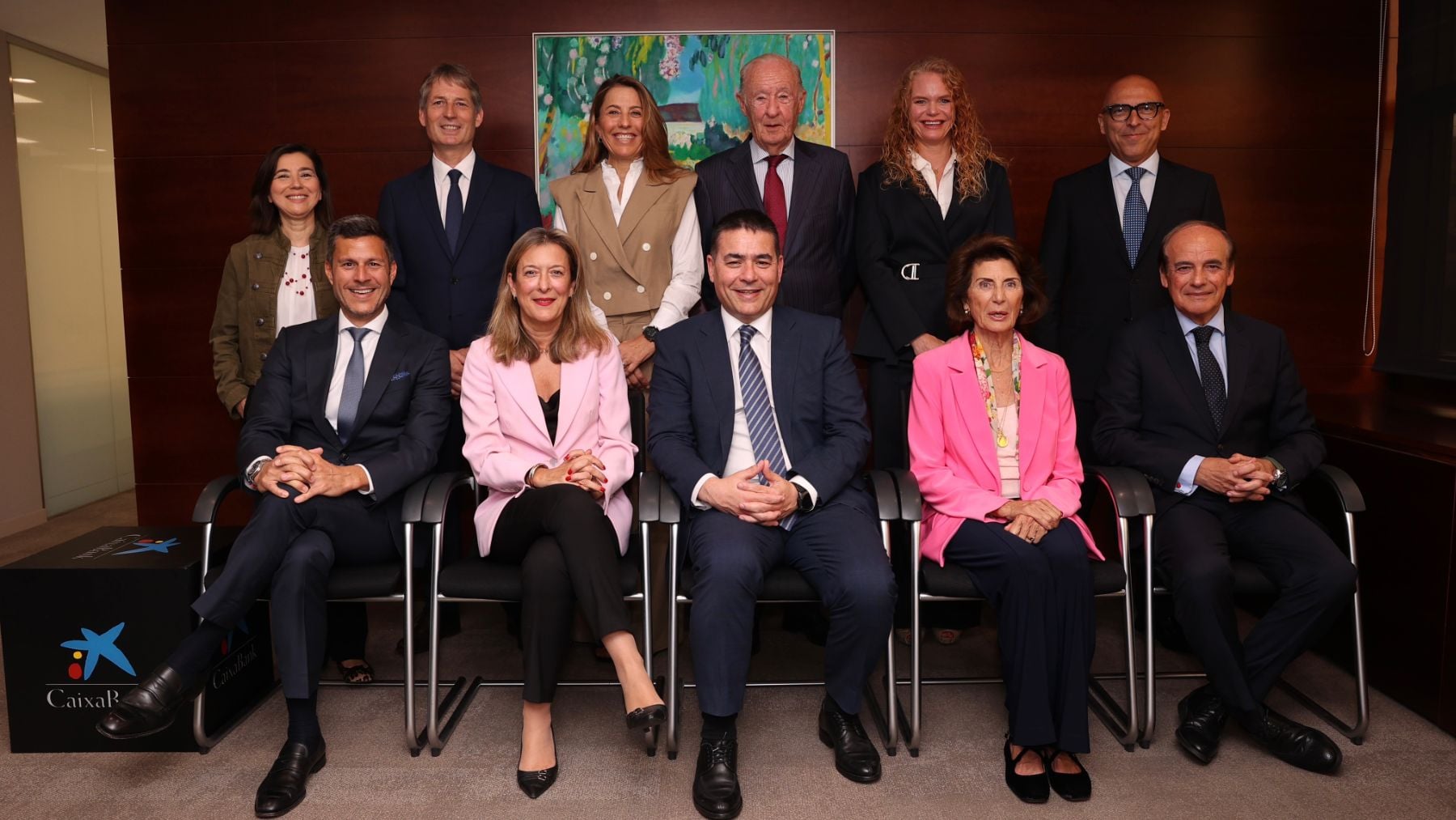 Miembros del Consejo Asesor Territorial de CaixaBank en Baleares.