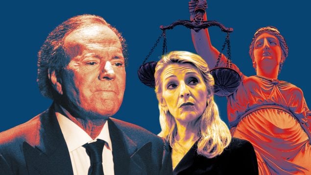 Julio Iglesias llevará a Yolanda Díaz al Tribunal Supremo por injurias tras no retractarse de sus acusaciones
