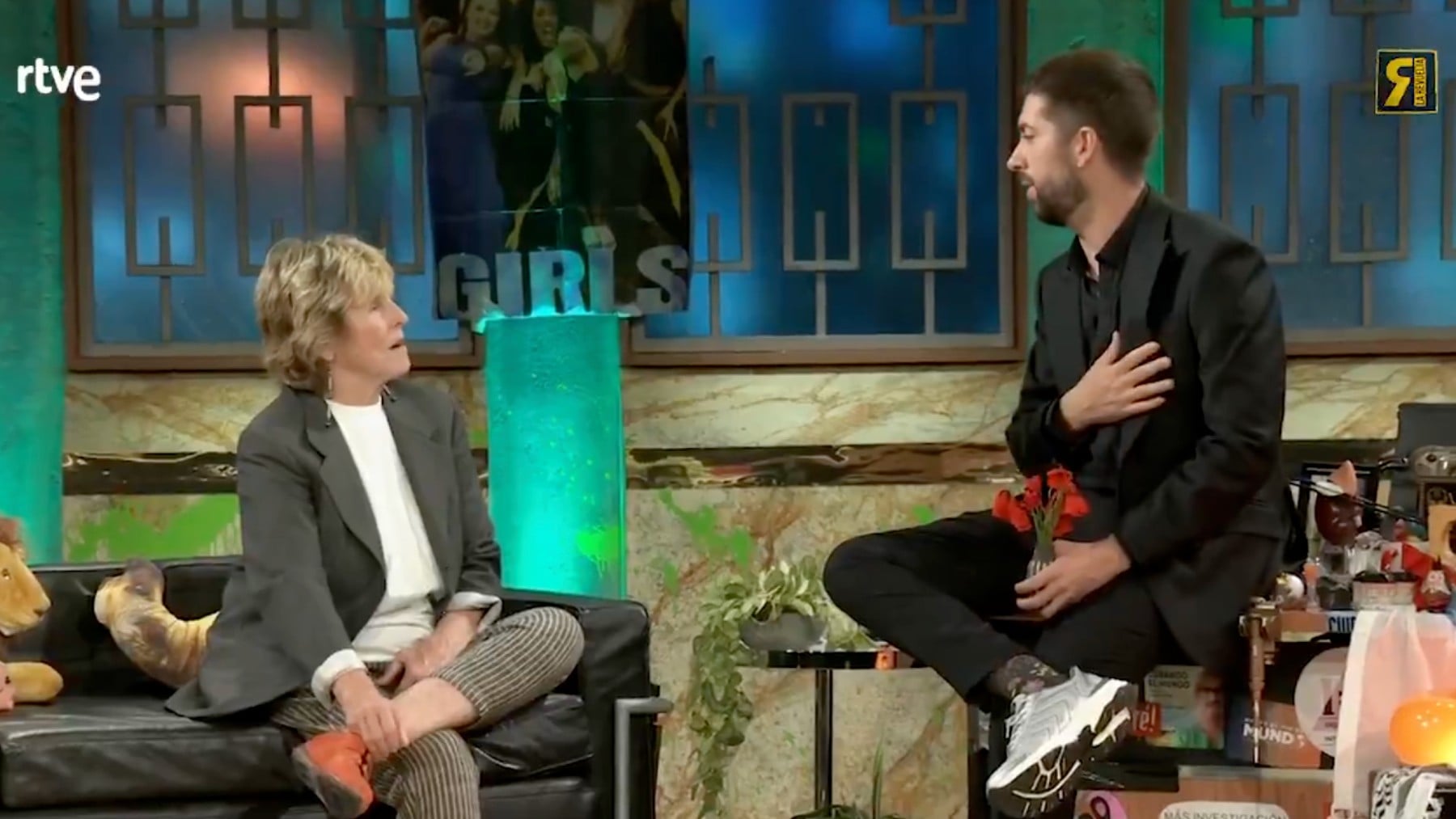 Mercedes Milá descoloca a David Broncano en TVE: Me pareces guarrísimo