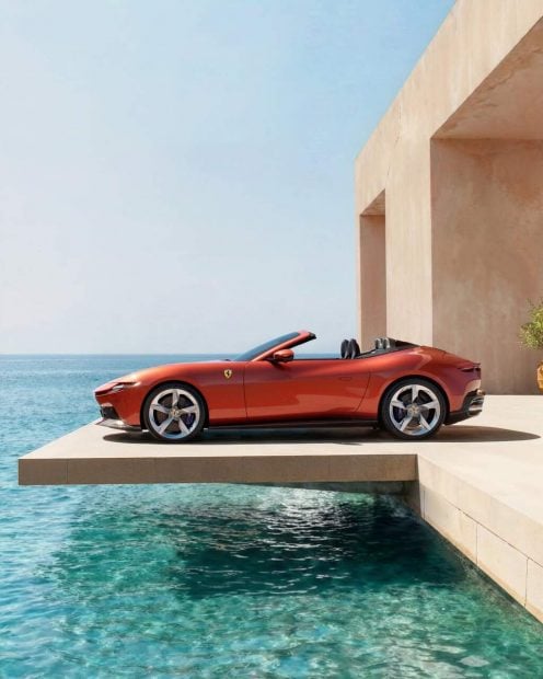 ferrari descapotable