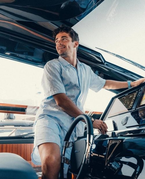 Charles Leclerc, yate