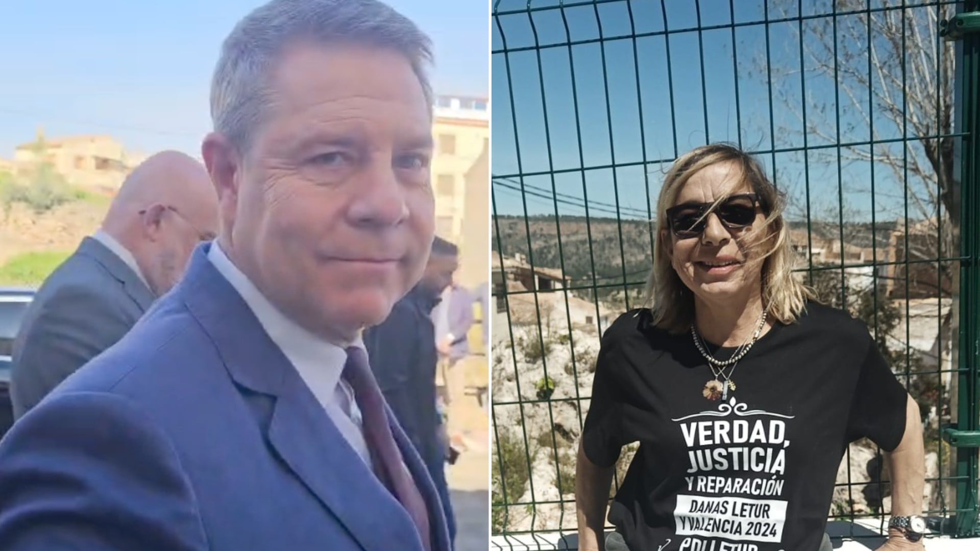 Page desprecia a una víctima de la DANA en Letur que le pidió ayuda: Tienes que pasear más al perro