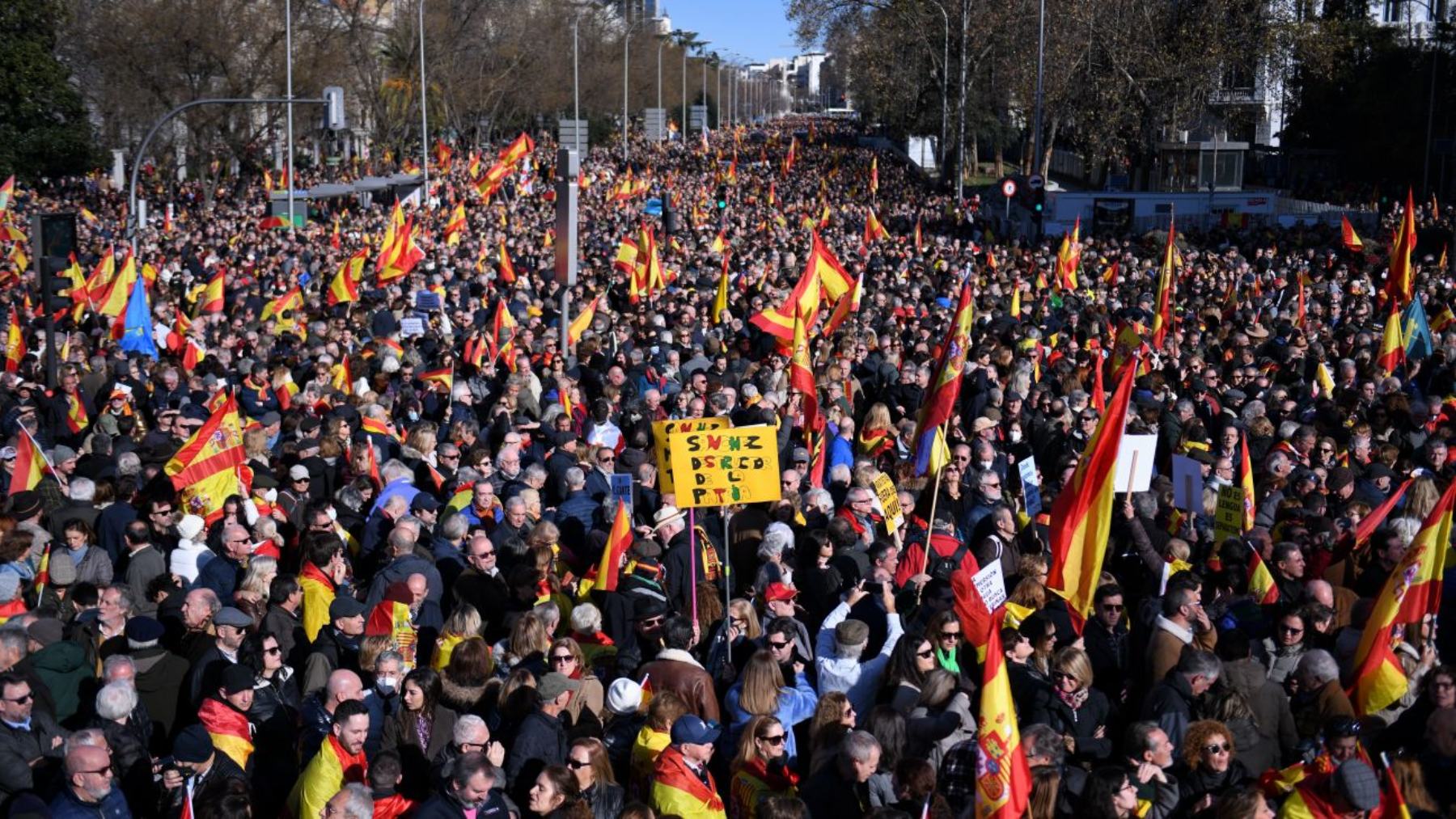 Manifestación en Madrid contra Pedro Sánchez convocada por Sociedad Civil Española: horario, recorrido y lema