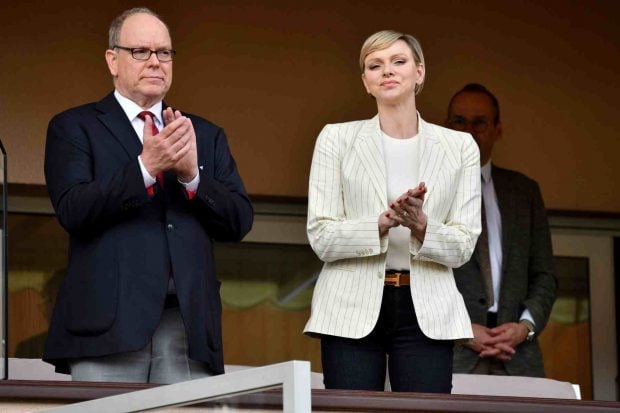 El pr&iacute;ncipe Alberto y Charlene de M&oacute;naco. (Foto: Getty Images)