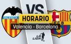 Valencia Barcelona horario
