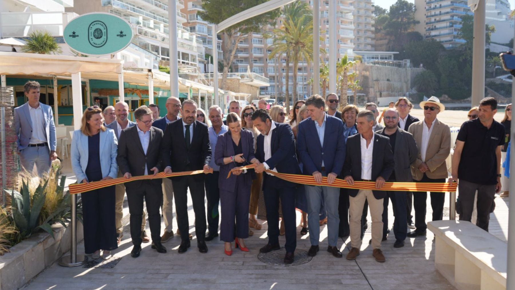 Magaluf culmina su transformación con el estreno de la segunda fase del Paseo Marítimo Gabriel Escarrer Juliá