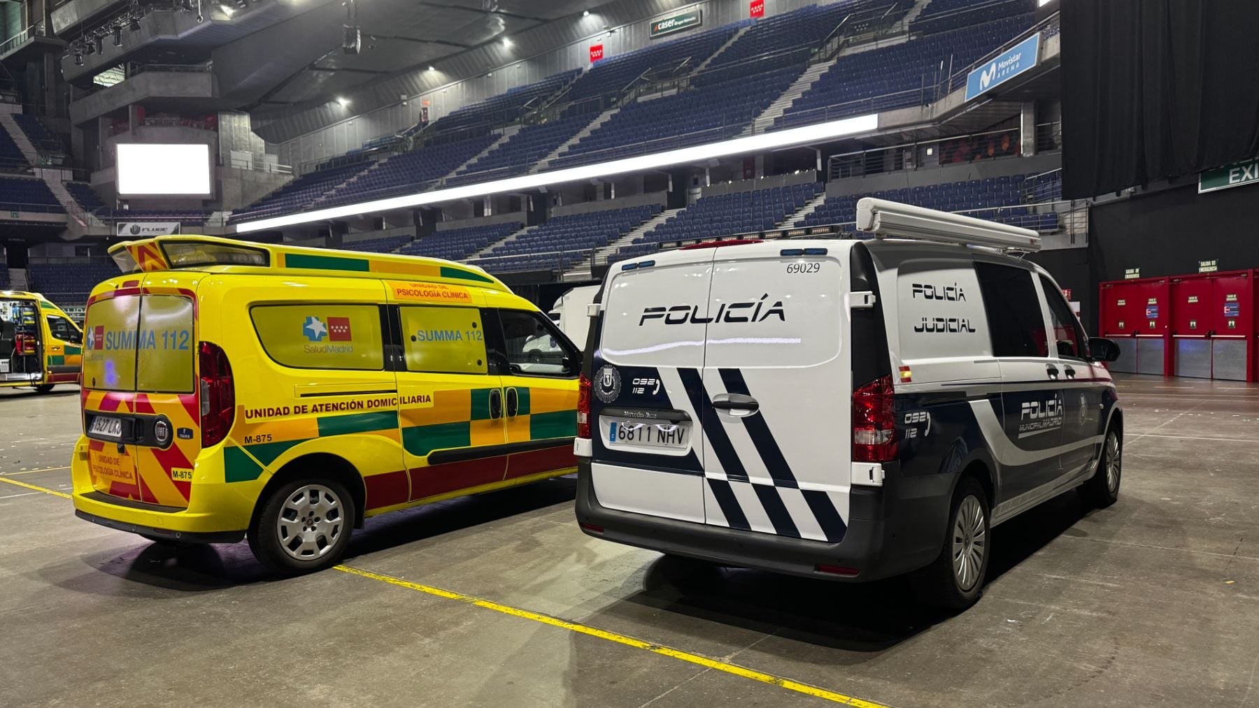 Muere un trabajador tras precipitarse desde 30 metros de altura en el Movistar Arena