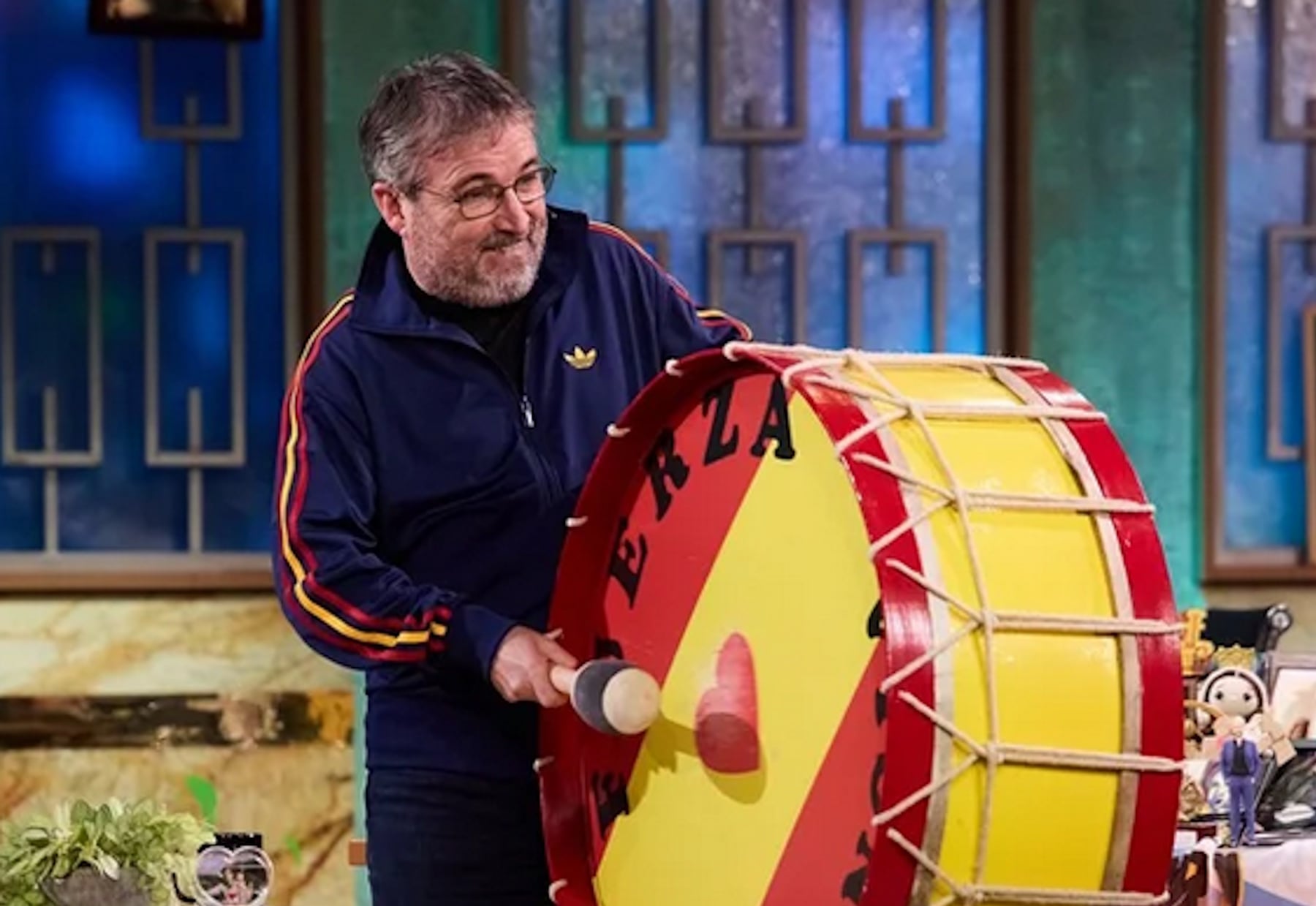 Jordi Évole en un programa de televisión. (Foto. TVE)