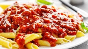 Pasta, salsa, truco de cocina