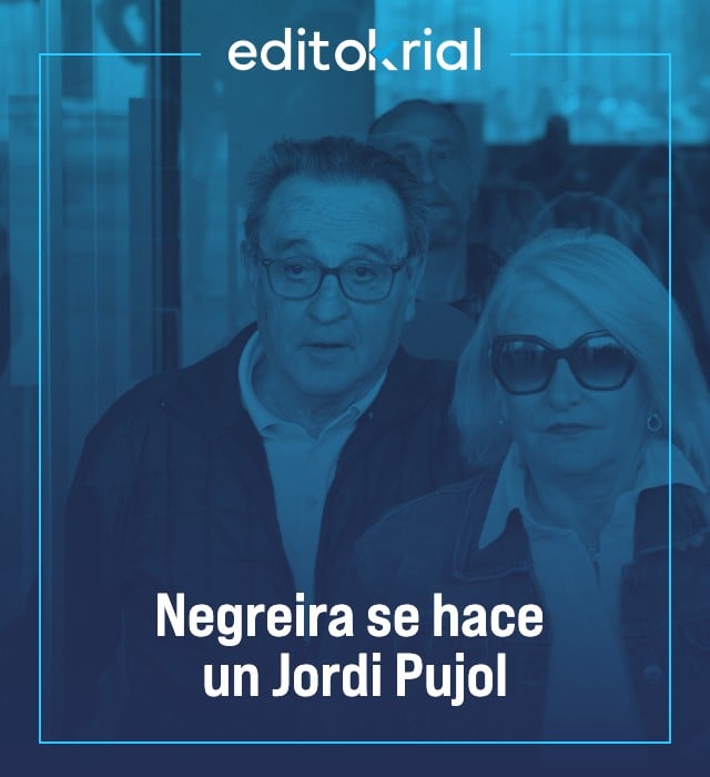 Negreira se hace un Jordi Pujol