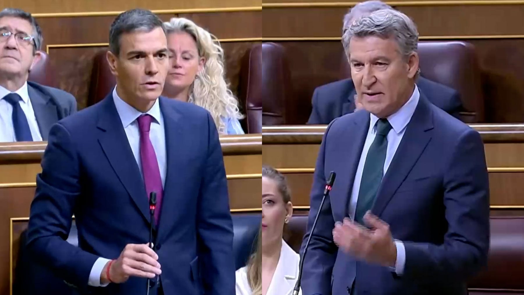 Feijóo acusa a Sánchez de complicidad con Zapatero: Sin su Consejo de Ministros no habría podido delinquir