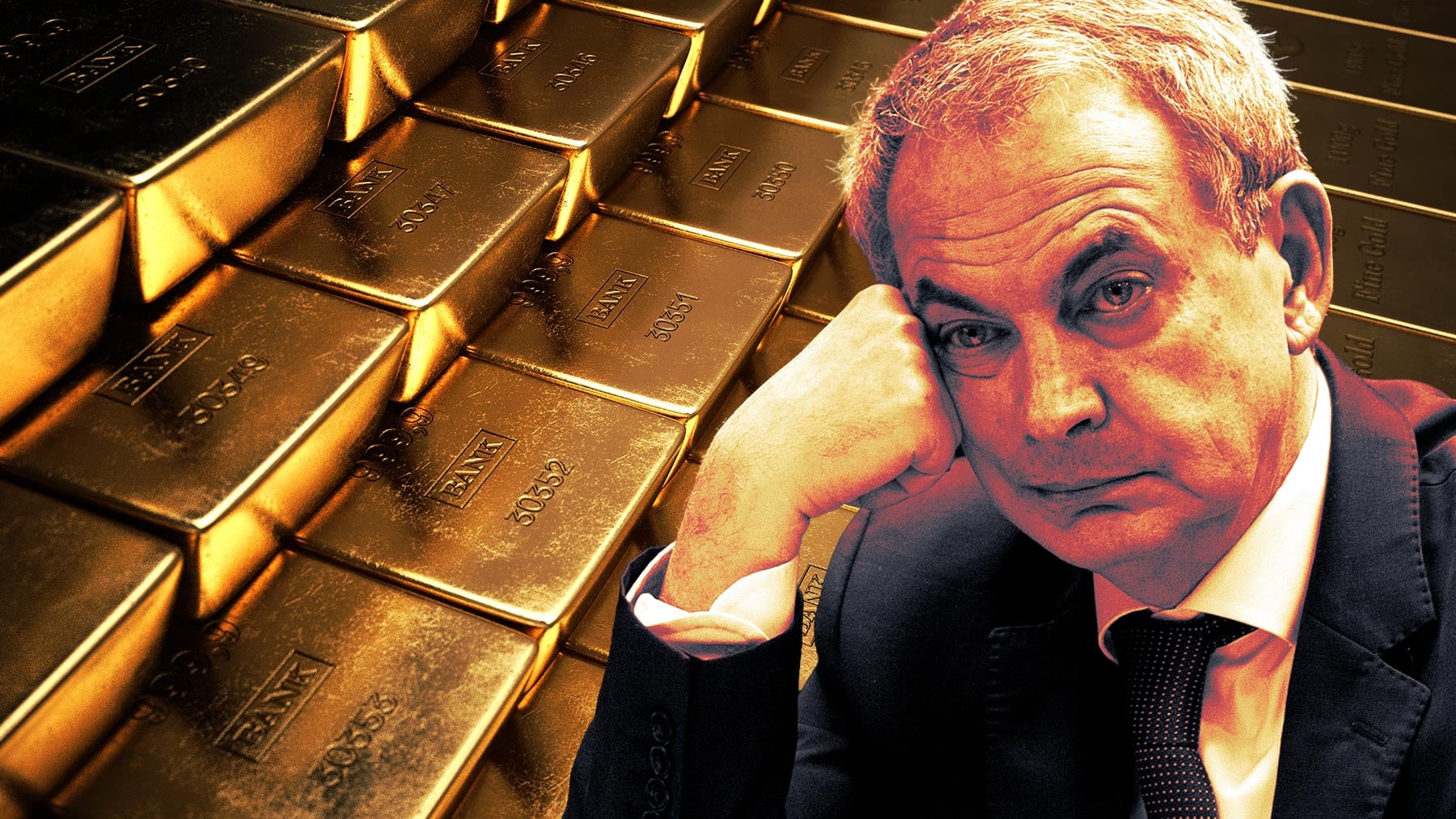 Zapatero hizo perder 14.500 millones a España al vender un tercio del oro del Banco de España en 2007