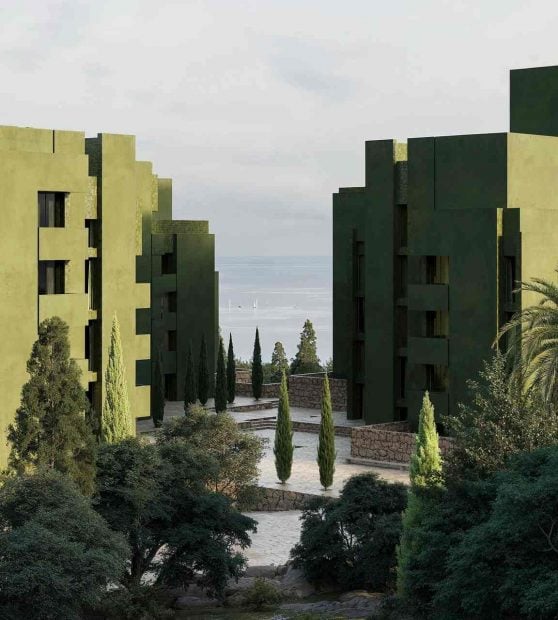 The Veil ricardo Bofill muralla albania