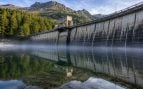 embalse, agua, naturaleza