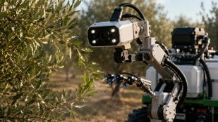 Robot con IA en Argentina, usan robot agrícola para combatir las plagas, robot agrícola con inteligencia artificial.