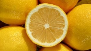 Limón en la puerta
