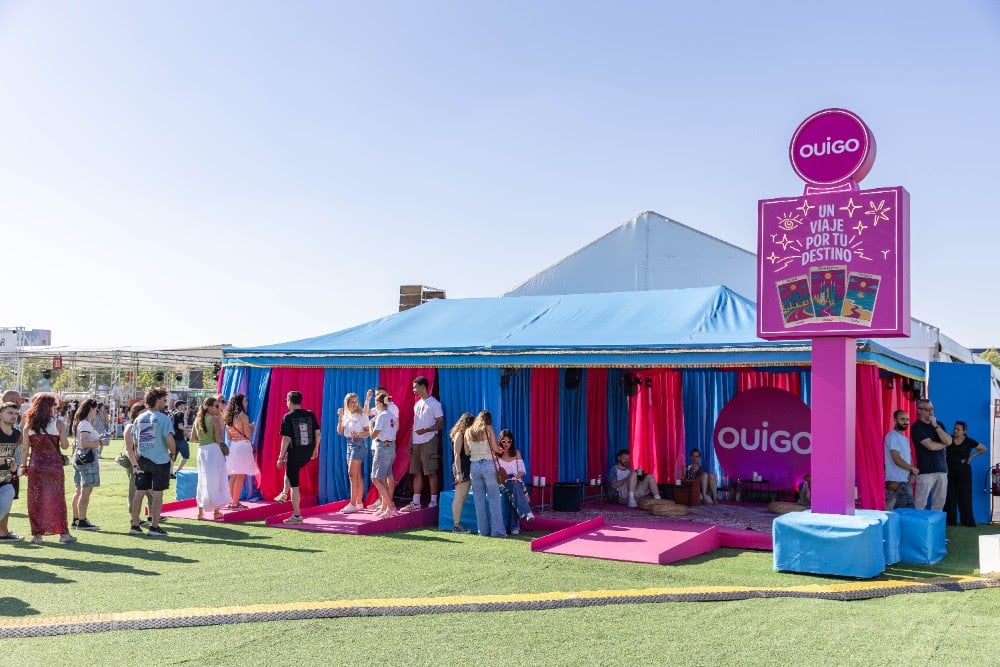 OUIGO vuelve a marcar el ritmo como Sponsor Oficial de Mad Cool Festival 2026