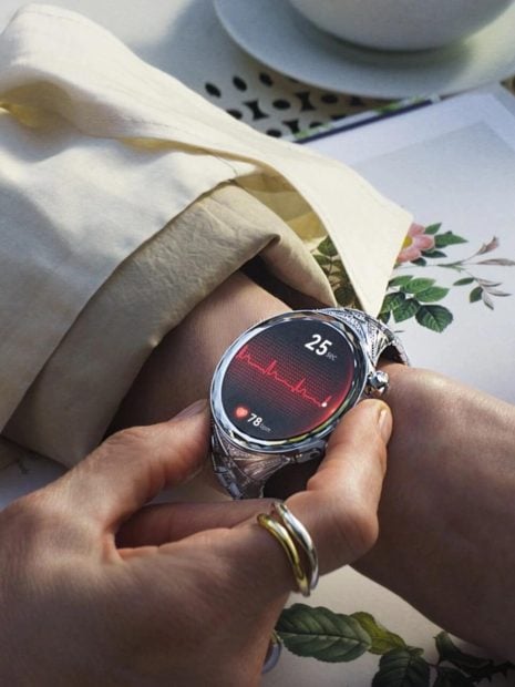 huawei reloj diamantes