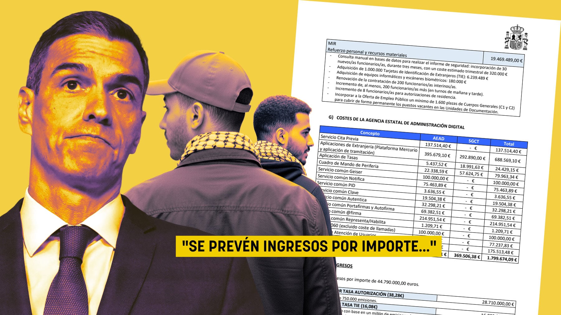 El Gobierno hace caja con la regularización: prevé cobrar a los inmigrantes 44 millones en tasas
