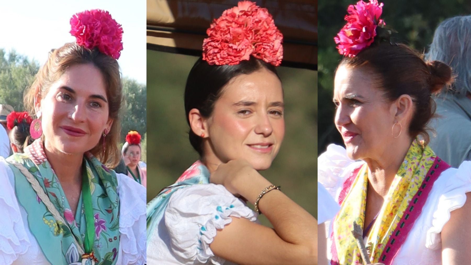 Lourdes Montes, Victoria Federica y Samantha (