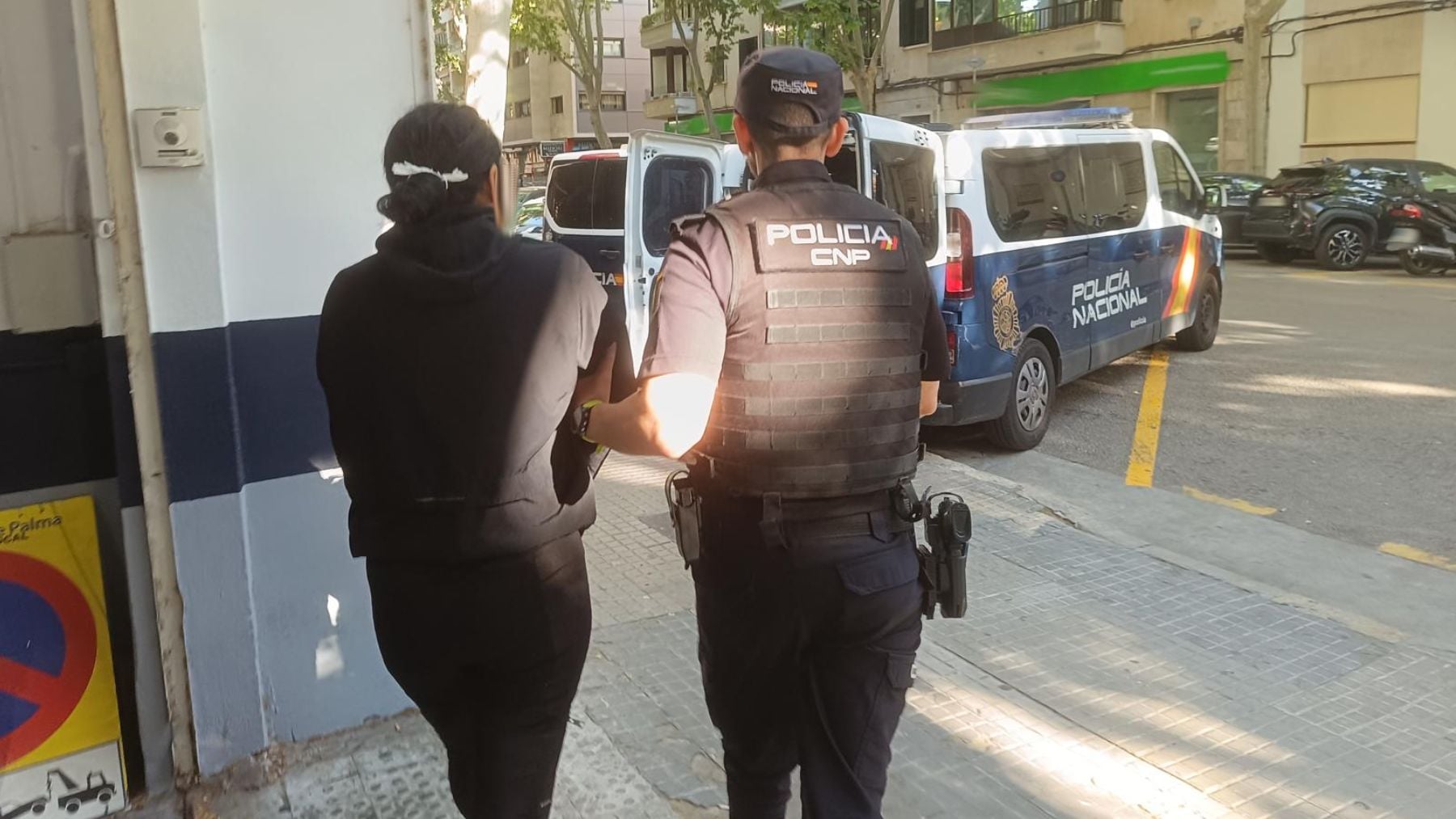 Detenida en Palma