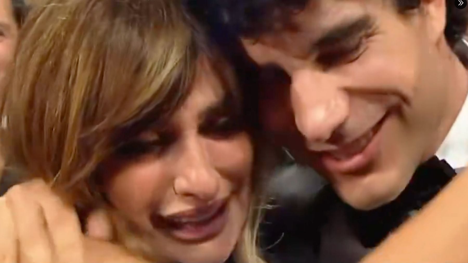 Javier Calvo y Penélope Cruz en Cannes.