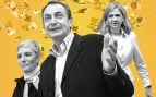 Sonsoles Espinosa, José Luis Rodríguez zapatero y la infanta Cristina.