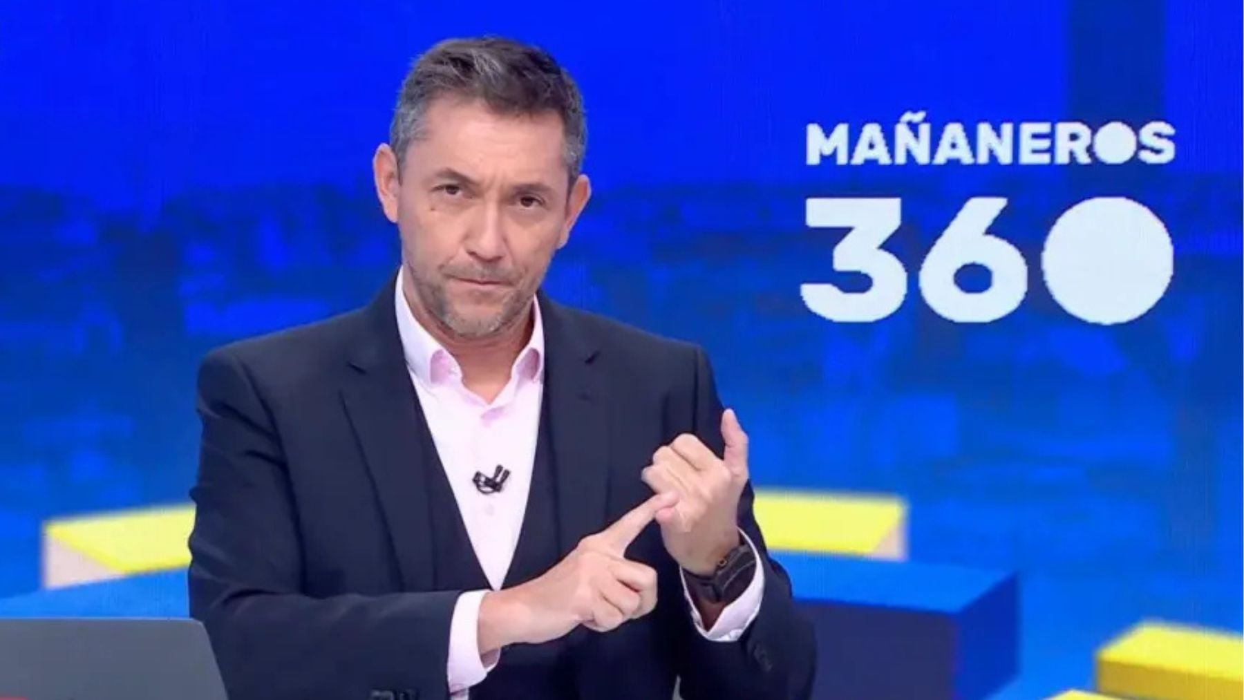 Javier Ruiz en ‘Mañaneros’. (TVE)