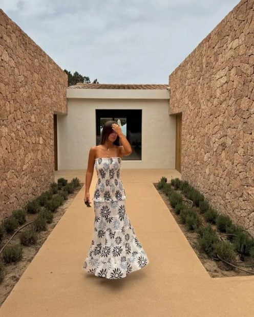 María Pombo, Par y Escala, verano, vestido