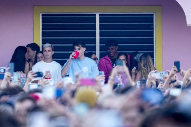 Lamine Yamal en el concierto de Bad Bunny