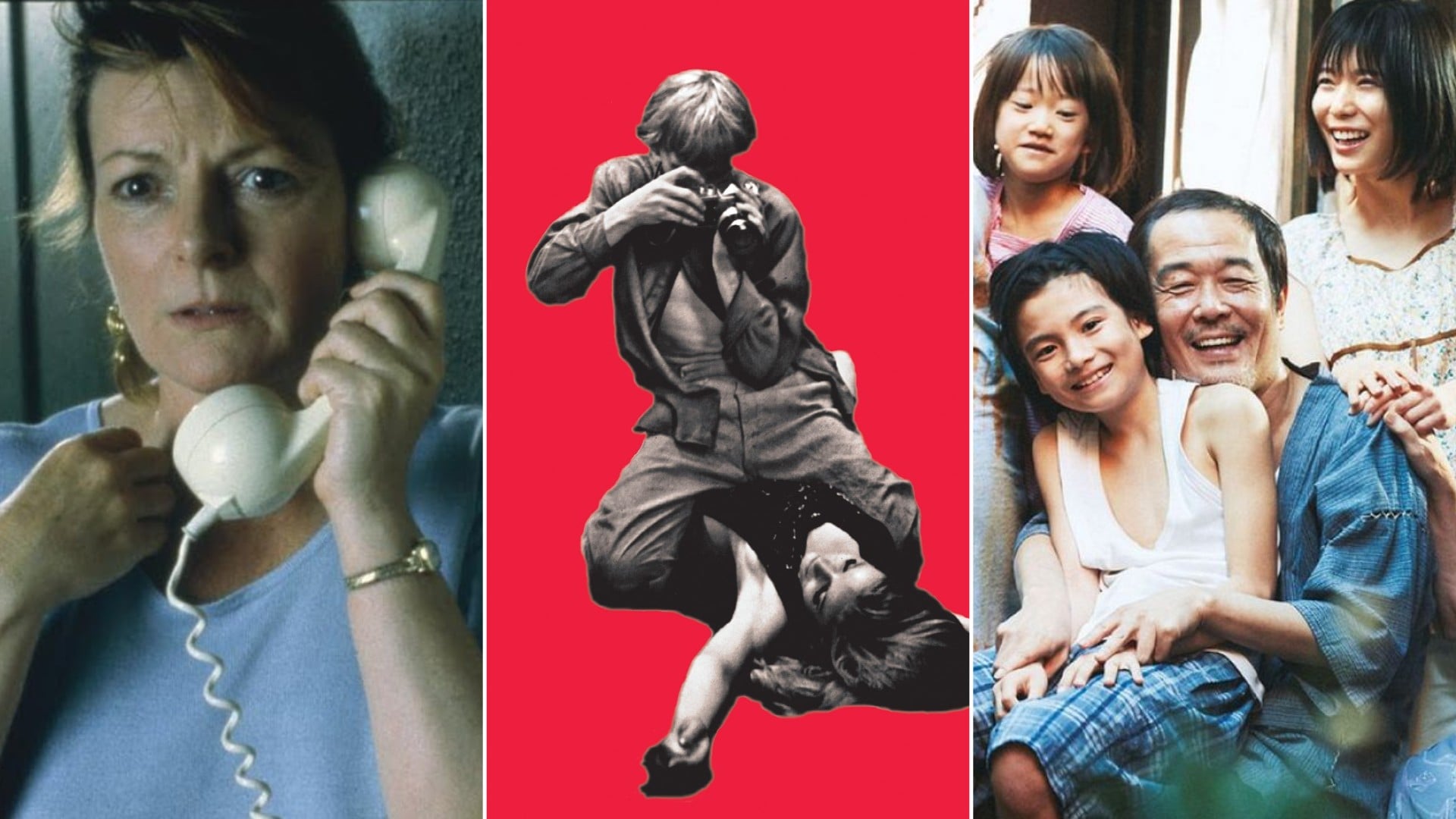 ‘Secretos y mentiras’ ( Film4 Productions), ‘Blow-Up’ (MGM) y ‘Un asunto de familia’ (AOI Pro).