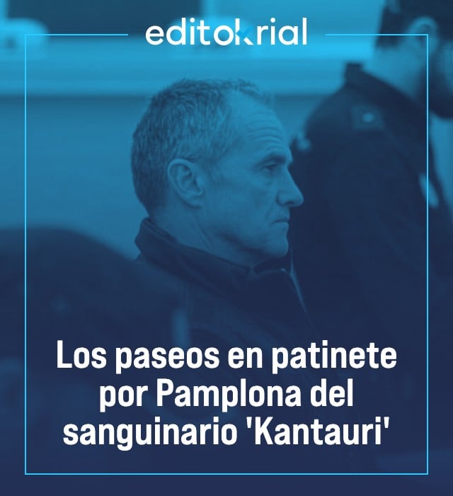 Los paseos en patinete por Pamplona del sanguinario