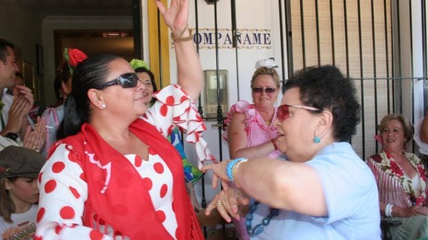 El Roc&iacute;o, casa famosos el roc&iacute;o, mar&iacute;a del monte, isabel pantoja, Vicky Mart&iacute;n Berrocal