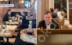 Iván Espinosa de los Monteros y Alejo Vidal Quadras en un hotel de Madrid.