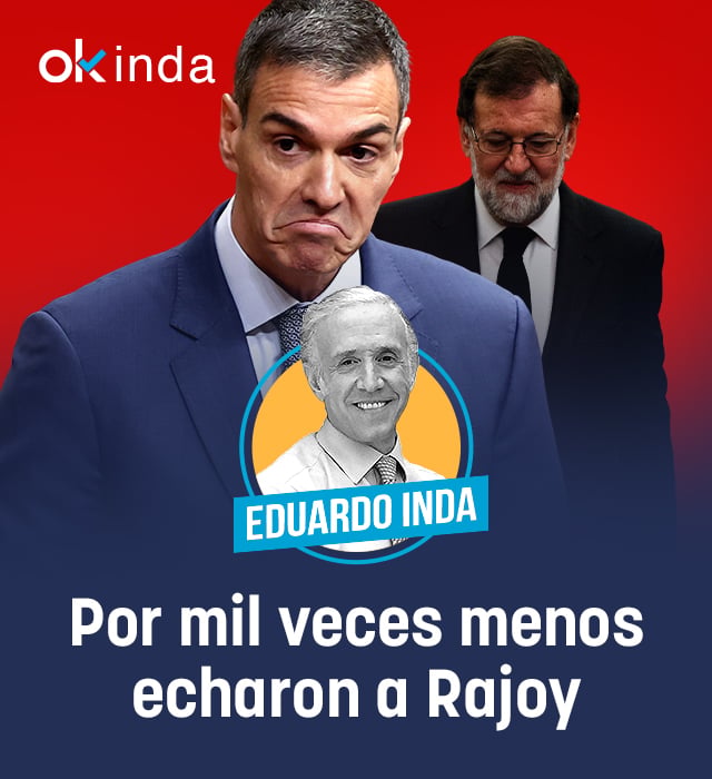 Por mil veces menos echaron a Rajoy