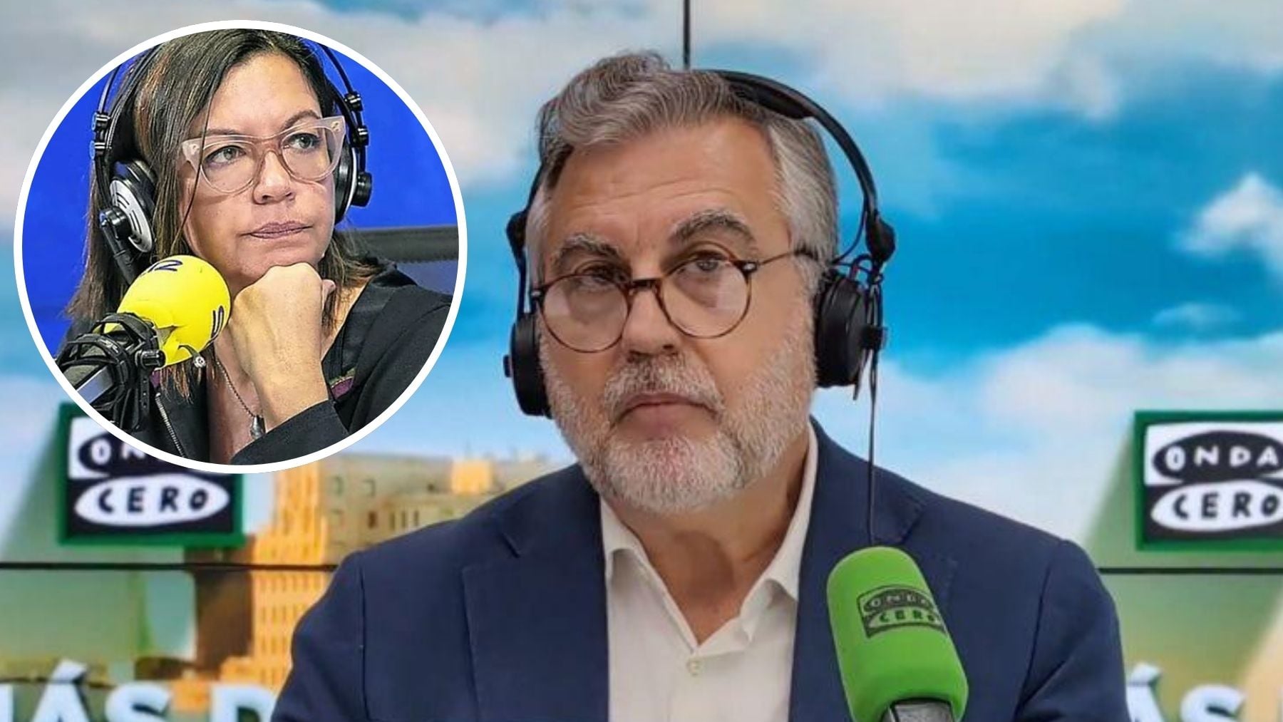 Àngels Barceló y Carlos Alsina. (Cadena SER / OCR)