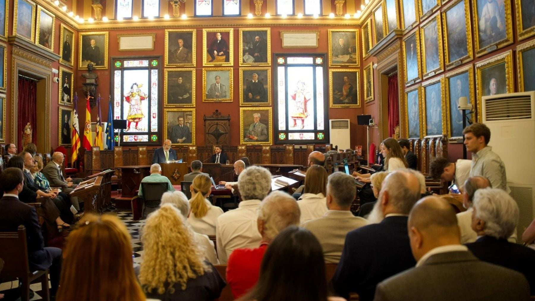 El alcalde de Palma, Jaime Martínez, interviene en el Debate del Estado de la Ciudad. E.P. JAVIER FERNÁNDEZ