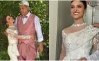 Frank Cuesta y Paloma Ramón, en las fotos de su boda compartidas en redes sociales (Instagram Paloma Ramón).