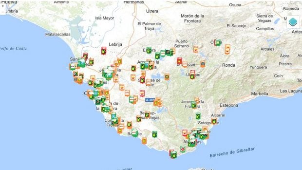 precio gasolina Sevilla