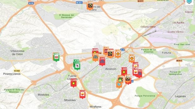 precio Madrid 27 mayo