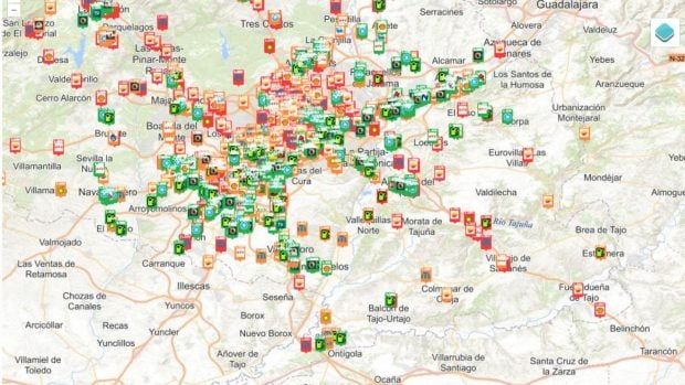 precio gasolina 30 mayo Madrid